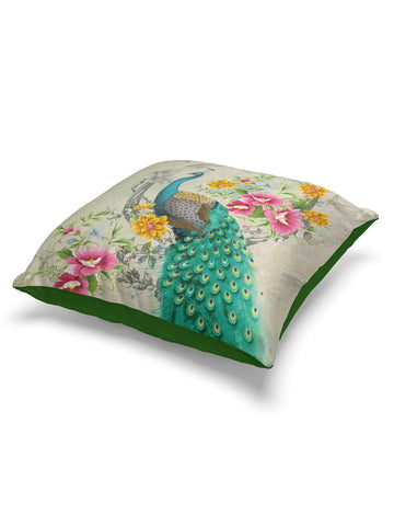 Designer Digital Printed Silky Smooth Cushion Covers <small> (animal print-grey/beige)</small>