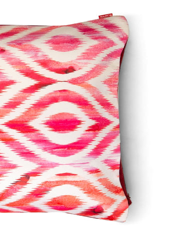 Designer Digital Printed Silky Smooth Cushion Covers <small> (abstract-pink)</small>