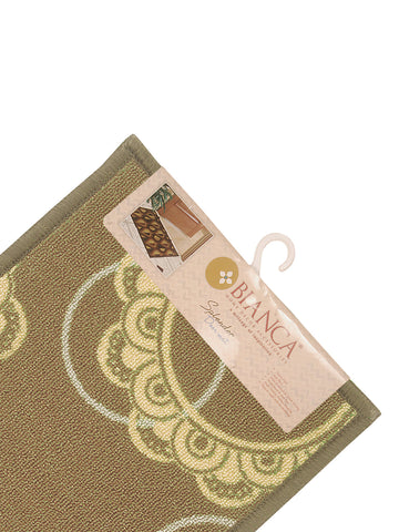 Highly Durable Anti Slip Door Mat <small> (circuler-dk.taupe/beige)</small>