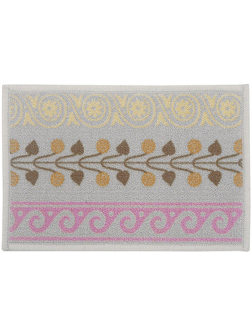 Highly Durable Anti Slip Door Mat <small> (ornament-grey/multi)</small>