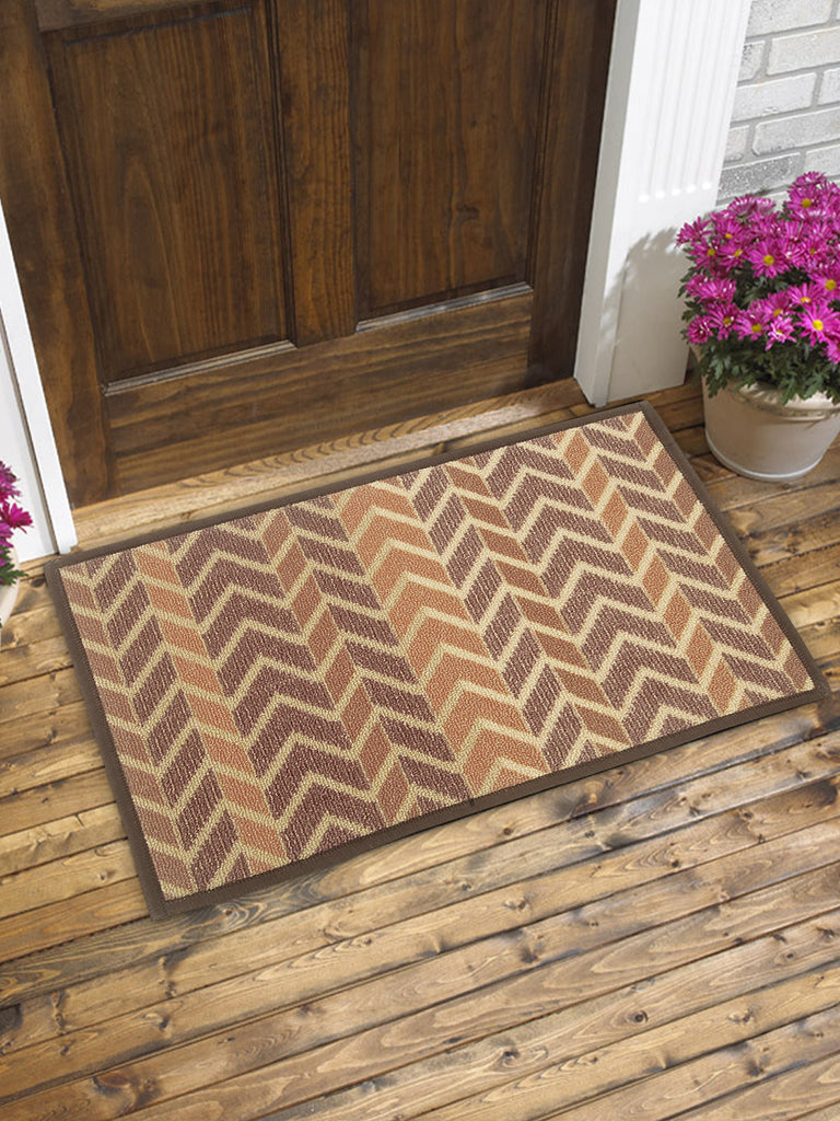 Highly Durable Anti Slip Door Mat <small> (deny-beige/multi)</small>