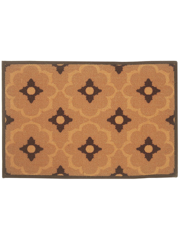 Highly Durable Anti Slip Door Mat <small> (roye-choco/orange)</small>