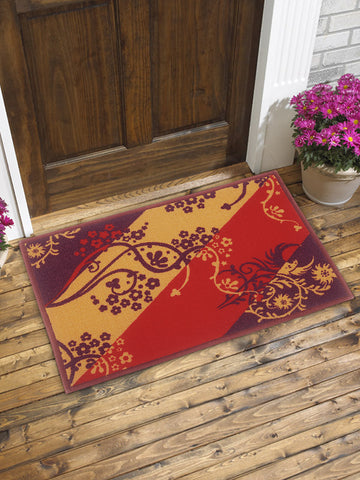 Highly Durable Anti Slip Door Mat <small> (breakages-red/orange)</small>