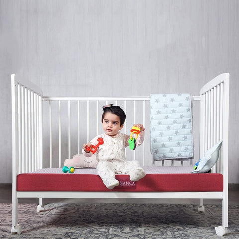 Buy Premium Pure Foam Baby Crib Mattress Bianca Mattress